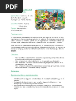 UNIDAD DIDACTICA. El Barrio Junio-Julio 2022