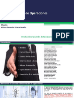 Administracion de Operaciones Sesion 1