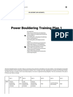 Power Bouldering Training Plan 1: My Account (/My-Account/)