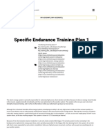 Speci C Endurance Training Plan 1: My Account (/My-Account/)