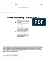Power Bouldering Training Plan 2: My Account (/My-Account/)