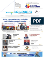 Sellan Compromiso para Inclusión Crediticia de Economía Popular