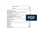 Análisis financiero de empresa PFFN12-1 con proyecciones de flujo de caja y rentabilidad para 8 años