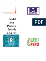 Candidatos Del Peru