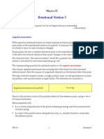 Rotational Motion 3: Physics 53