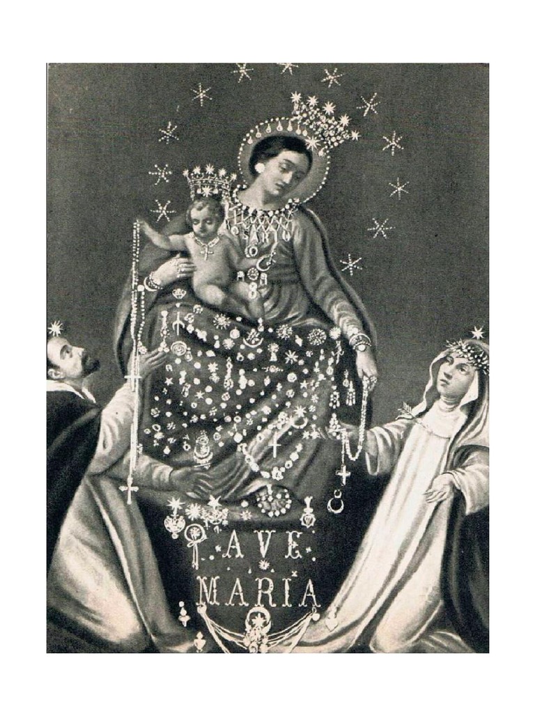 Novena à Santíssima Virgem Do Rosário De Pompéia 1 Pdf Rosário Oração