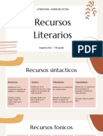 Recursos Literarios