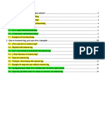 Tipos de benchmarking y outsourcing