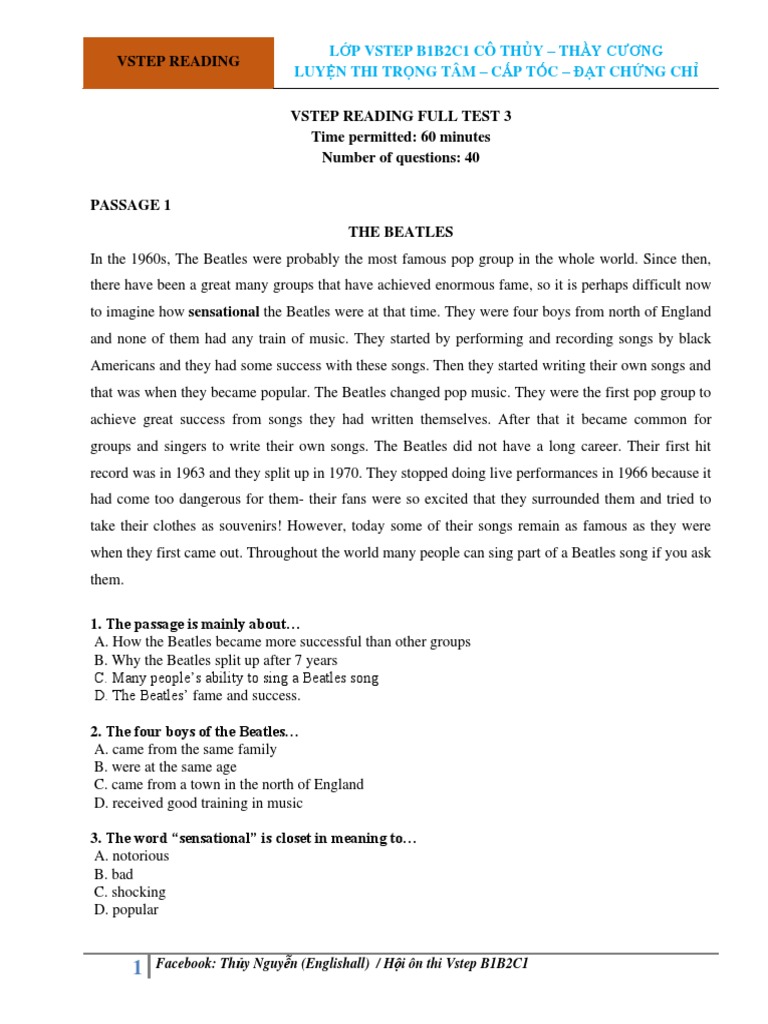 дђб њc Hiб U Full Test 3 Pdf