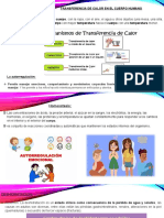 TRANSFERENCIA DELCALOR EN EL CUERPO HUMANO