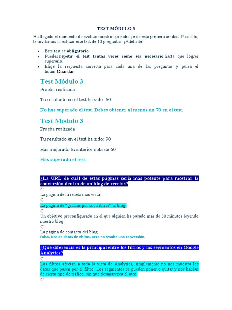 Test Módulo 3 Pdf