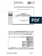 T03-Conceptos de Estática-Fuerzas y Sistemas de Fuerzas