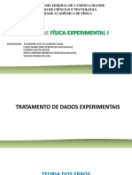 Aulas de Física Experimental I na UFCG