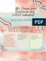 Art. 169.-Causas para La Terminación Del Contrato Individual