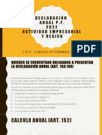 Anual PF RESICO y ACTIVIDADES EMPRESARIALES