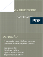 Sistema Digestório: Pancreatite