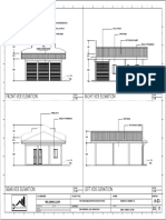Right Side Elevation Front Side Elevation: Cadd By: PRC Reg No.: Tin: PTR No.: Issued at