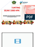 Cegah Stunting Sejak 1000 HPK