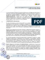 RA-N° 084-2016 - PROCEDIMIENTO ADMINISTRATIVO SANCIONADOR CONTRA LA EMPRESA PIL ANDINA S.A.