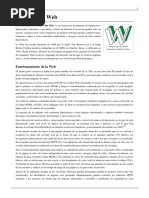 Historia de la World Wide Web (1990) | PDF | Red mundial | Internet y web