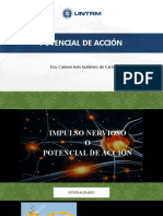 Potencial de Acción: Dra. Carmen Inés Gutiérrez de Carrillo