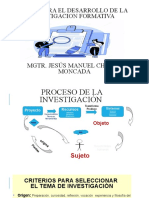 6 Pautas de La Investigación Formativa