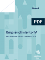 Emprendimiento IV: Bloque I