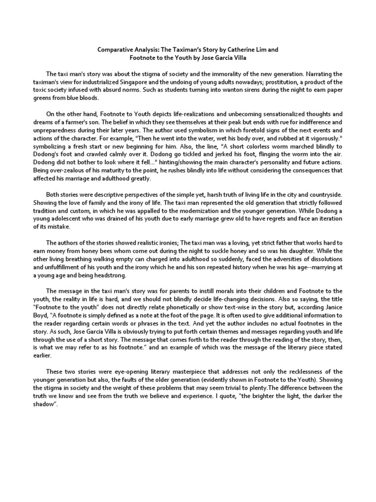 comparative-analysis-the-taximan-s-story-by-catherine-lim-and-footnote