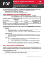 Murdoch Financial Capacity Explanatory Notes