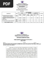 ENGLISH 5 - Q3 Exam