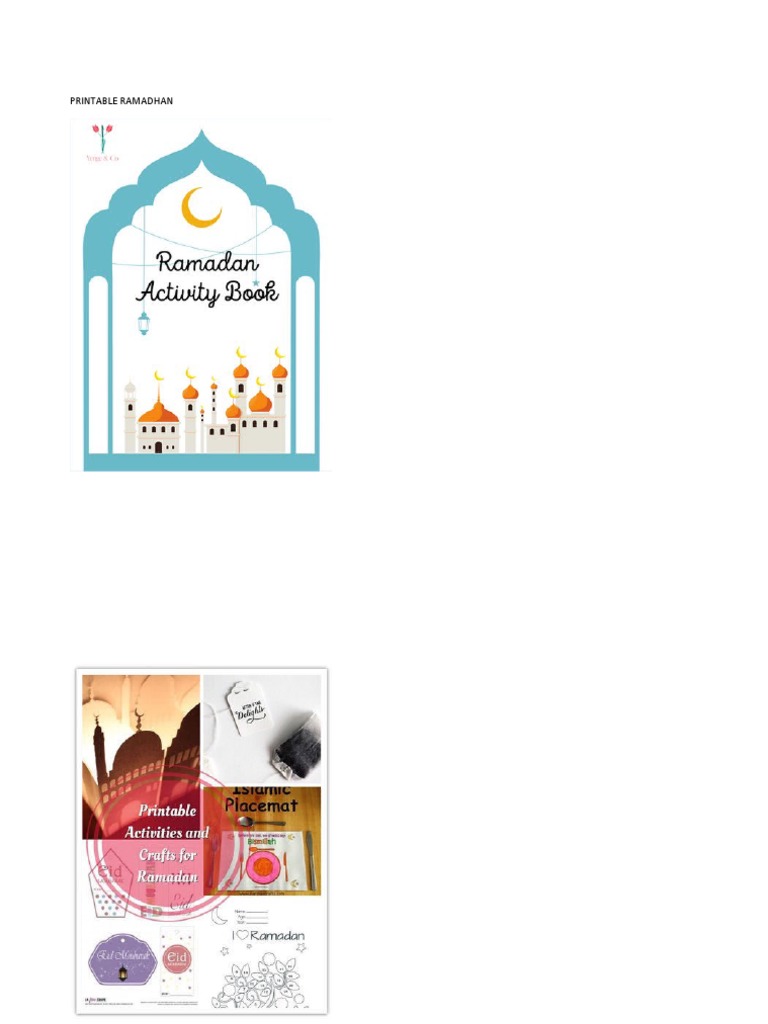 Printable Ramadhan | PDF