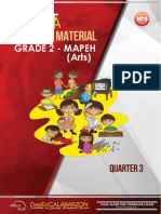 Grade 2 - Mapeh (Arts) : Subject