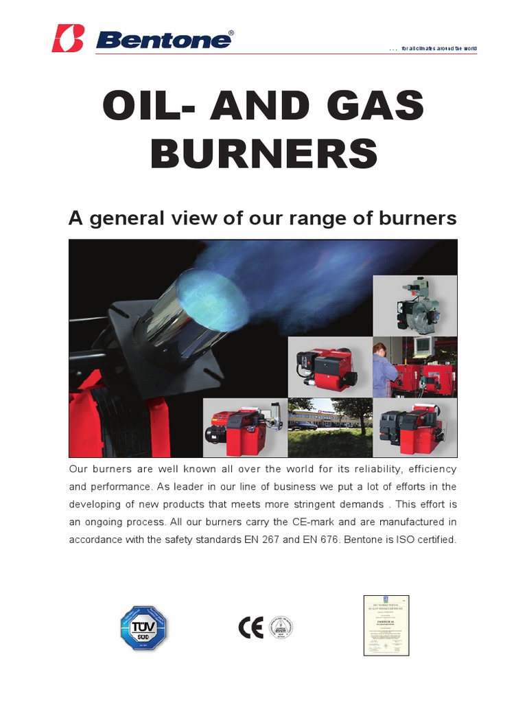 Bentone Gas Burner stg120 | PDF