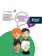 Formación en Comunicación Estratégica Desde El Enfoque de Derechos