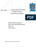 Universidad Autónoma de Guerrero Facultad de Turismo "Hermandad de Las Razas"