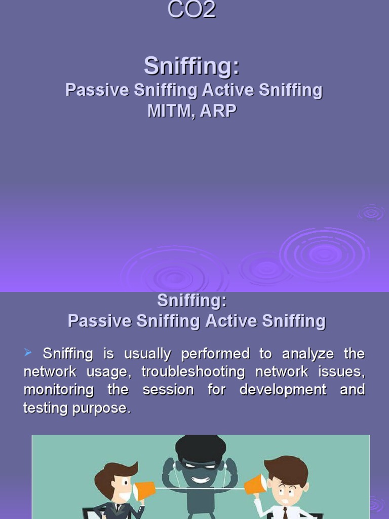 Sniffing | PDF | Transport Layer Security | Computer Network