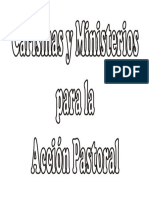 Carismas y Ministerios para La Acción Pastoral Carismas y Ministerios para La Acción Pastoral