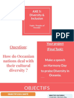 AXE 5: Diversity & Inclusion: Topic: Peoples of Oceania'