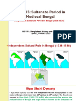 Class 15: Sultanate Period in Medieval Bengal