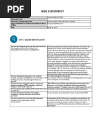 Laboratory Risk Assessment Template | PDF | Risk | Laboratories