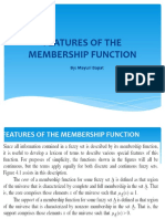 Features of The Membership Function