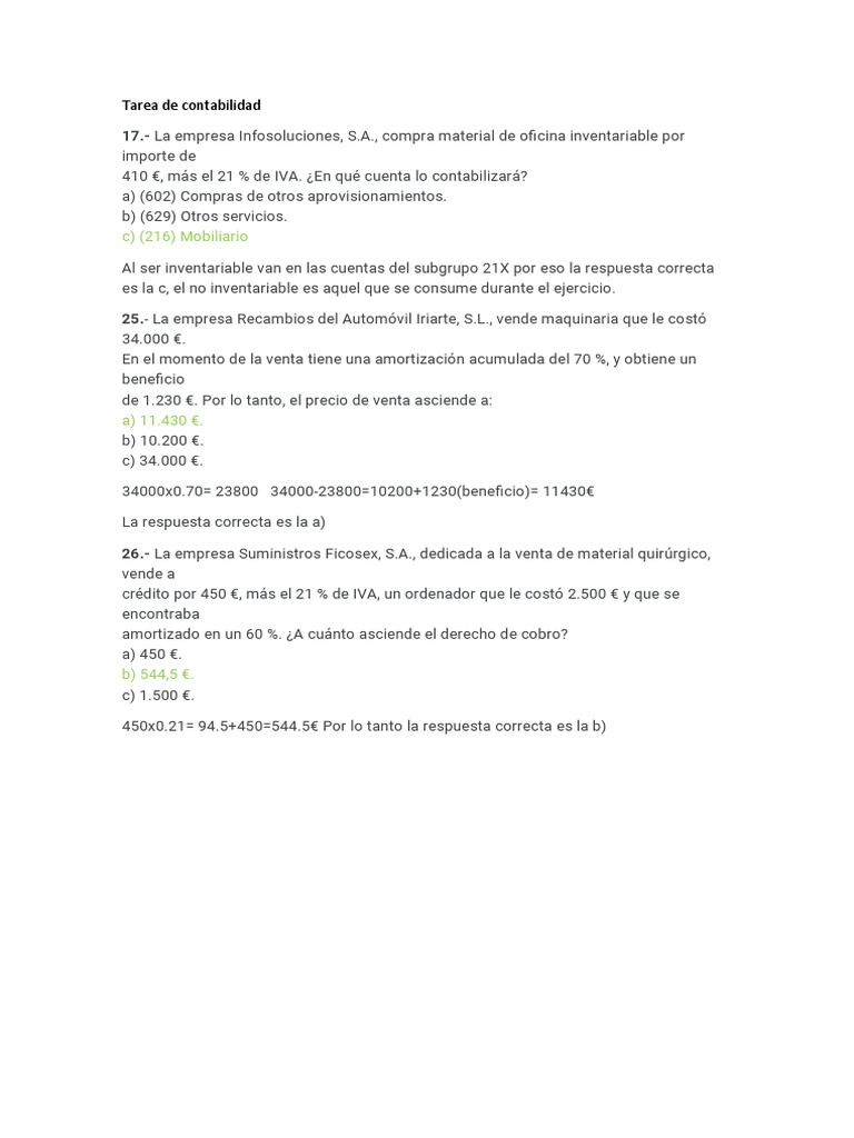 Contabilidad de Compras y Ventas | PDF