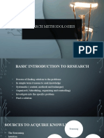 Introduction To Business Research
