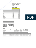 Regression Statistics