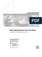 Bulk Administration Tool User Guide