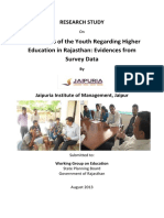 Perceptions of Youth Regarding Higher Ed