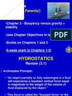 (Welcome Parents!) : - Chapter 3 - Buoyancy Versus Gravity