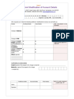 Account Modification (Form 2)