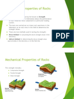 Mechanical Properties of Rocks