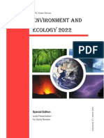 UPSC Exam Partner - Environment And Ecology 2022 Volume No. 21 | March 2022 Special Edition Lucid Presentation For Quick Revision